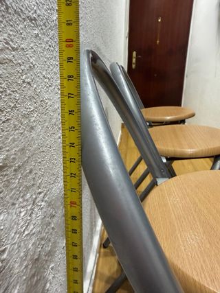 Bancos de cocina plegables (Set de 3)