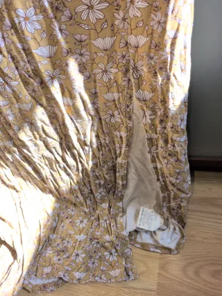 Vestido Inside flores verano amarillo