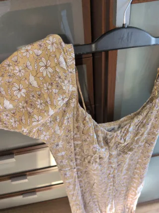 Vestido Inside flores verano amarillo