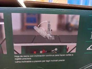 Sierra Circular de Mesa PARKSIDE 2200W