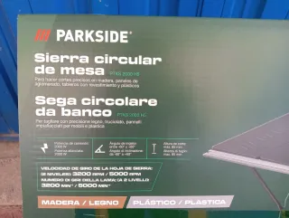 Sierra Circular de Mesa PARKSIDE 2200W