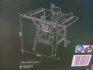 Sierra Circular de Mesa PARKSIDE 2200W