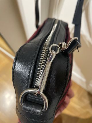 Bolso Bimba y Lola Rayas Rojo y Negro