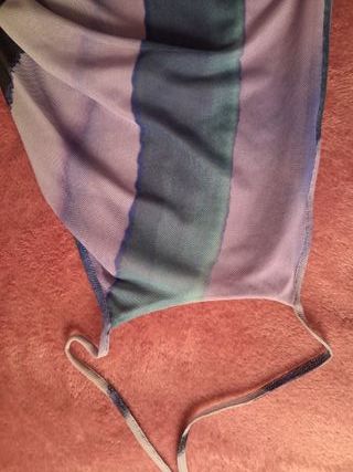 Vestido midi estampado