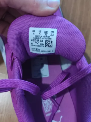 Zapatillas Puma Talla 37 Nuevas