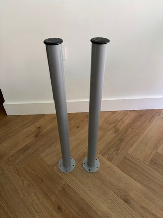 Patas Mesa IKEA Metal Gris