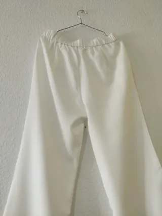 Conjunto Chaleco y Pantalón Blanco