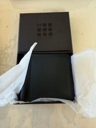 Cartera Moleskine Negra y verde