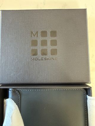 Cartera Moleskine Negra y verde