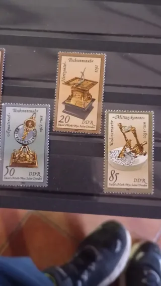 Sellos DDR 1983 - Relojes de Sol