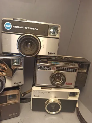 8 Fotocamere Kodak Instamatic