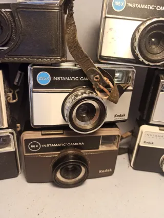 8 Fotocamere Kodak Instamatic