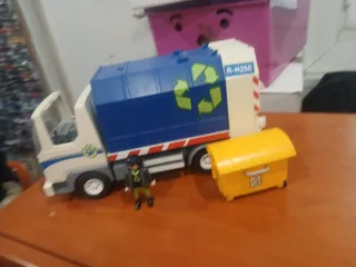 Camion de basura como lo ves foto Pkaymobil