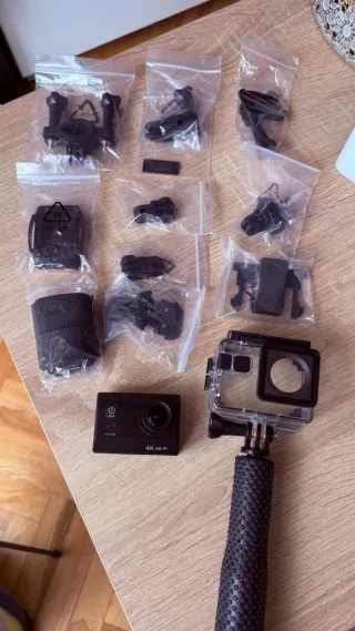 Cámara Victure 4K WiFi + Kit Completo Accesorios