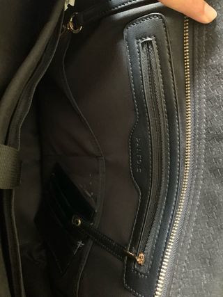 Maletín Parfois negro aterciopelado