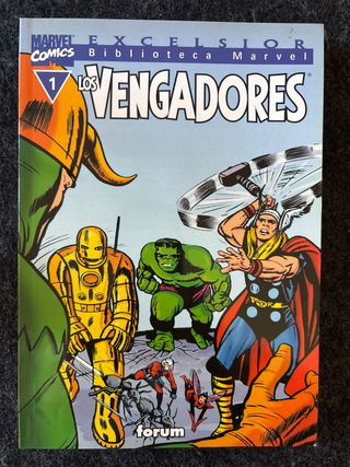BIBLIOTECA MARVEL: LOS VENGADORES — 1