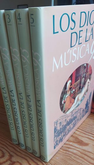 Los Dioses de la Música 93 (5 tomos)