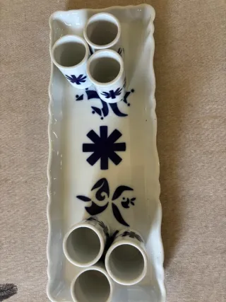 Botella y vasos Sargadelos