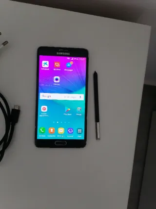 Samsung Galaxy Note 4 Negro + Cargador