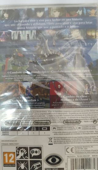 LOTE Xenoblade 2 Torna y 3 Switch Precintados