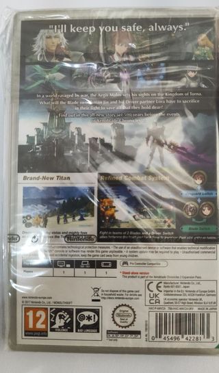LOTE Xenoblade 2 Torna y 3 Switch Precintados