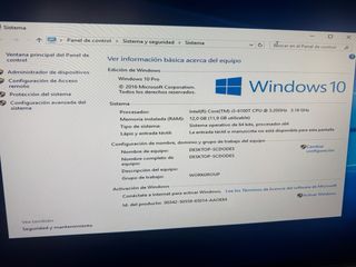 Mini PC Lenovo + Pantalla 27 + Teclado y Ratón