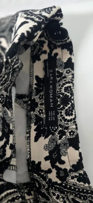 Falda mini Zara estampado Paisley