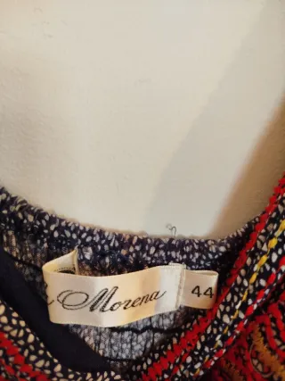 Vestido largo estampado