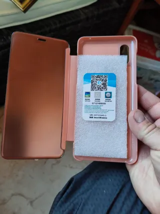 Funda Xiaomi Mi Mix 3 Espejo Rose Gold