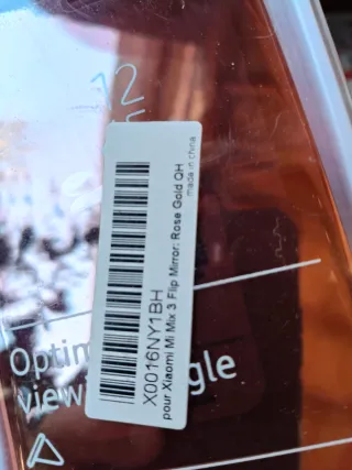 Funda Xiaomi Mi Mix 3 Espejo Rose Gold