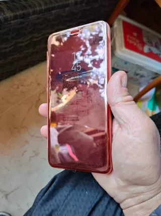 Funda Xiaomi Mi Mix 3 Espejo Rose Gold