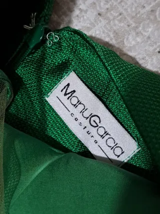 Vestido Manu Garcia Fiesta Verde