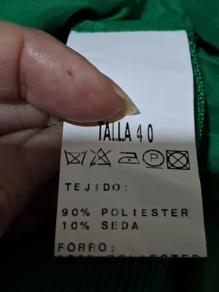 Vestido Manu Garcia Fiesta Verde