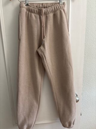 Chándal niña beige talla S