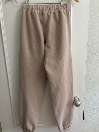 Chándal niña beige talla S