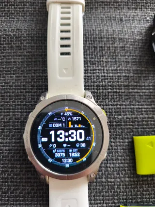 Reloj Garmin Epix Gen 2 Plata/Blanco