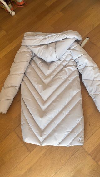 Abrigo acolchado AMISU blanco