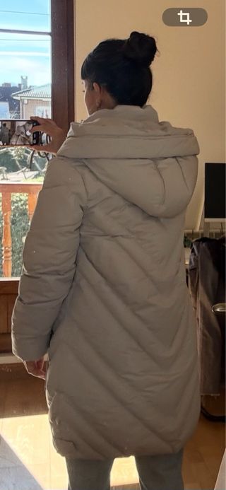 Abrigo acolchado AMISU blanco