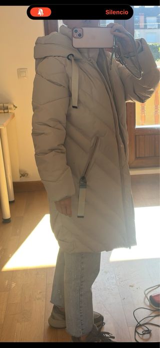 Abrigo acolchado AMISU blanco