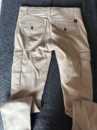 Pantalón cargo beige Jack & Jones