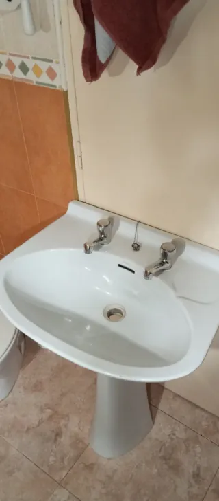 Lavabo completo con pedestal