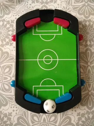 Futbolín de mesa portátil, Billar y 3 en rayas