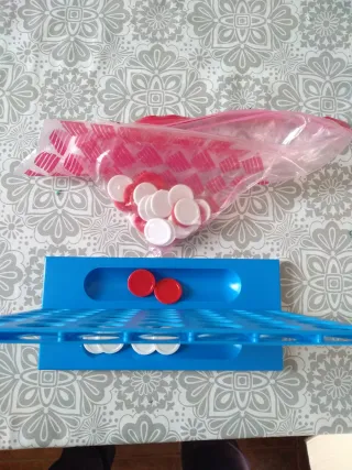 Futbolín de mesa portátil, Billar y 3 en rayas