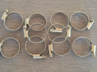 Fascette stringitubo acciaio inox 30-45 mm