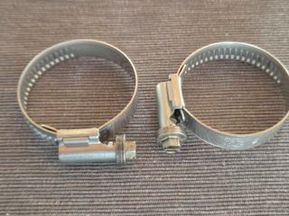 Fascette stringitubo acciaio inox 30-45 mm