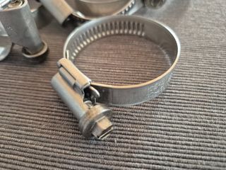 Fascette stringitubo acciaio inox 30-45 mm