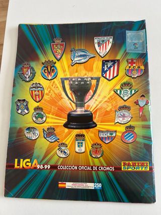 Álbum Liga 98-99 Panini Completo