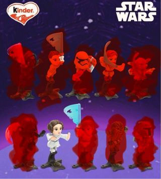 Cambio o Vendo Figuras Star Wars Kinder Sorpresa