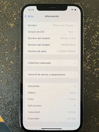 iPhone 12 Pro 128GB Gris