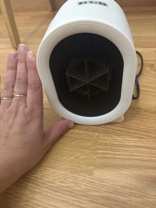 Mini Calentador Eléctrico Blanco